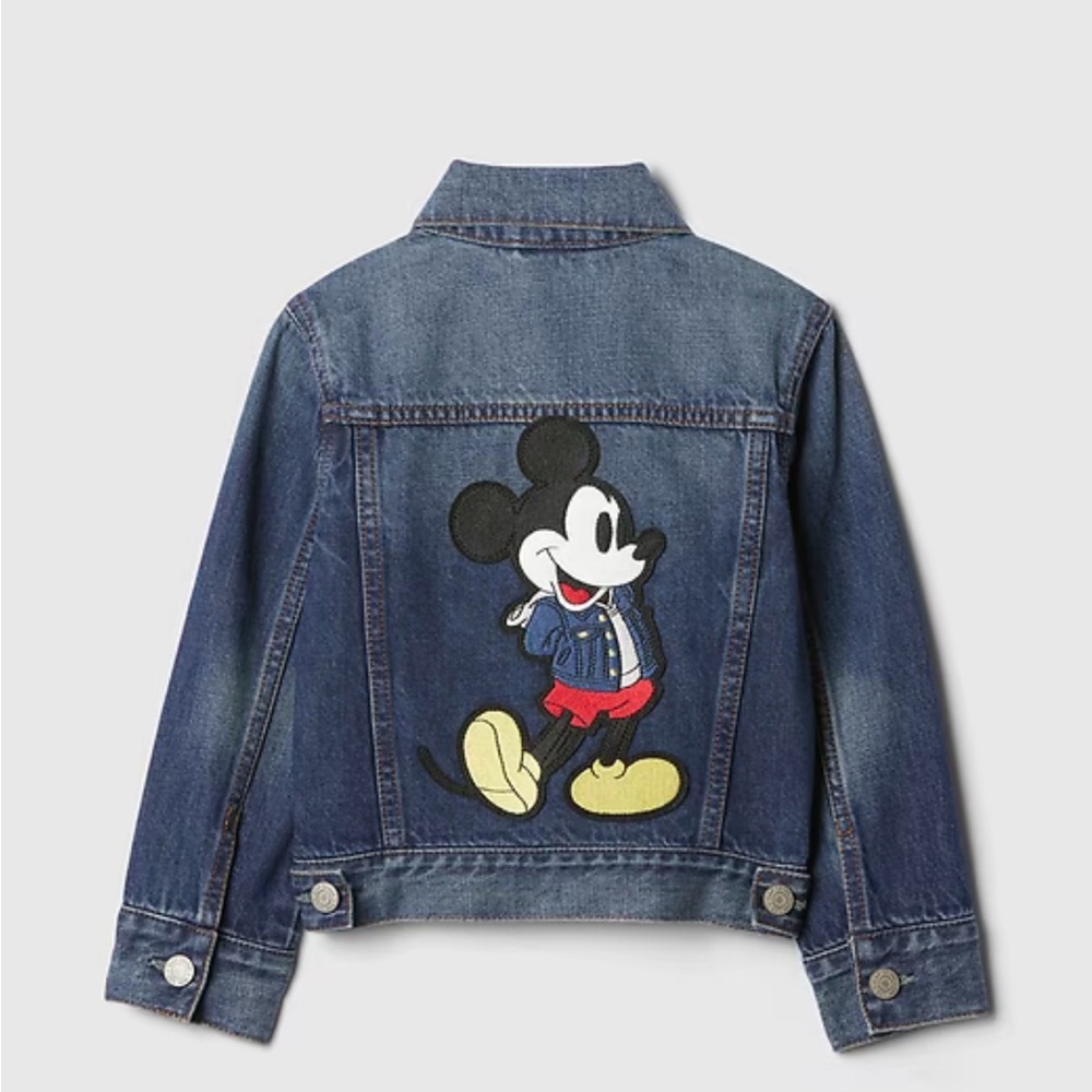 Gap × Disney Toddler Mickey Mouse Icon Denim Jacket